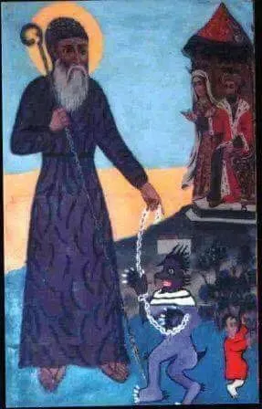 أيقونة القديس مار ملكي القلزمي